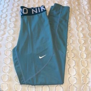 Nike blue spandex pants